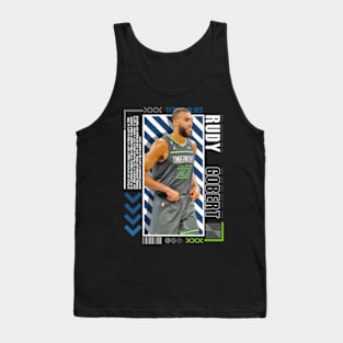 Rudy Gobert Paper Poster Version 10 Tank Top